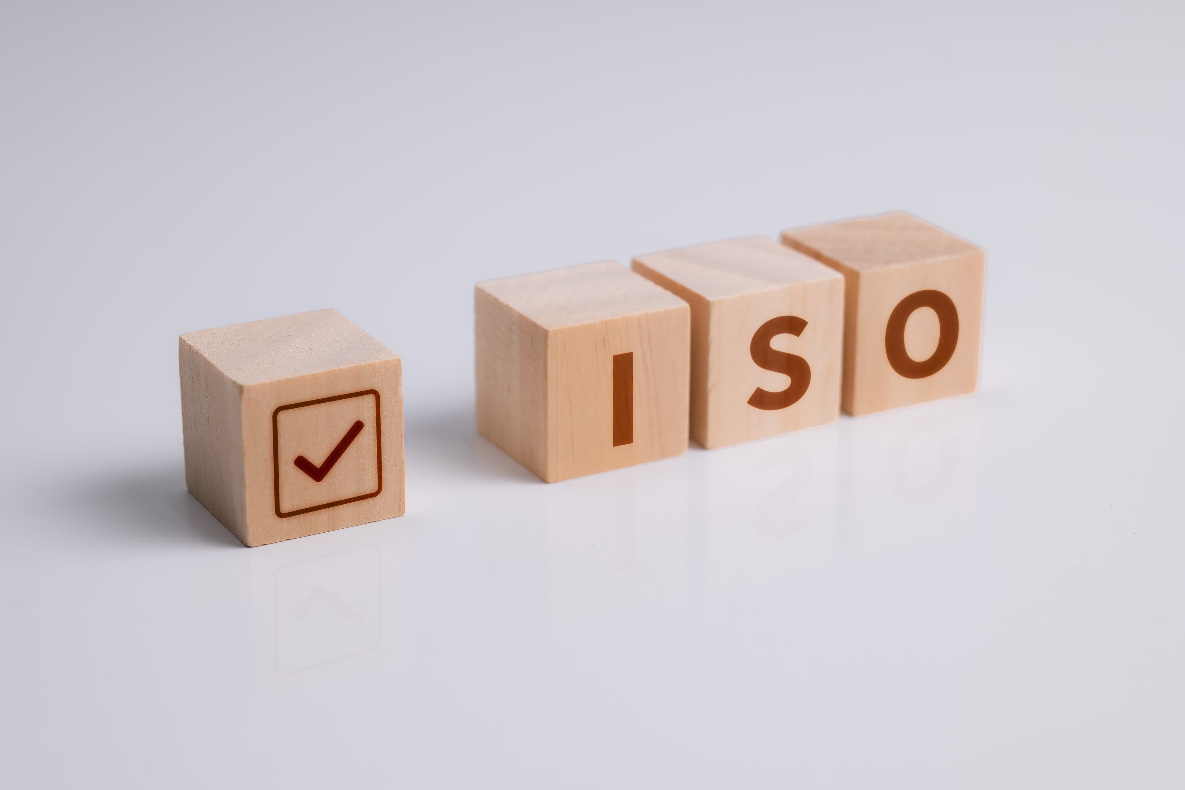 ISO accreditation certificate and documentation